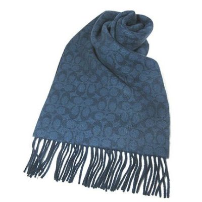 Coach Midnight Navy scarf