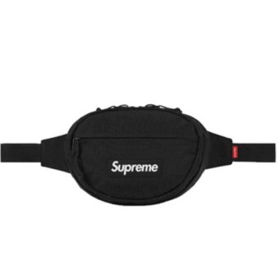 SUPREME 18FW Waist Bag Black