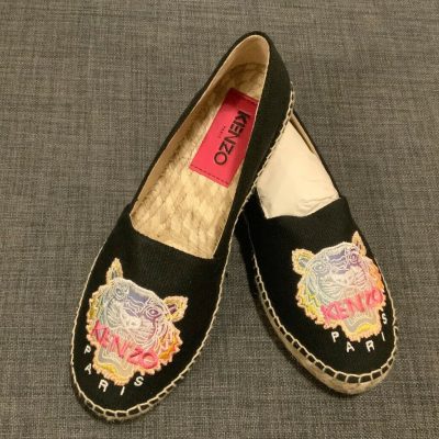 Kenzo Classic Tiger Espadrille Special - Black Canvas