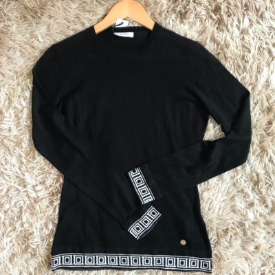 Versace sweater classic logo