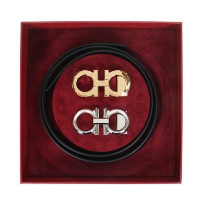 Ferragamo Double Gancini Belt Gift Box