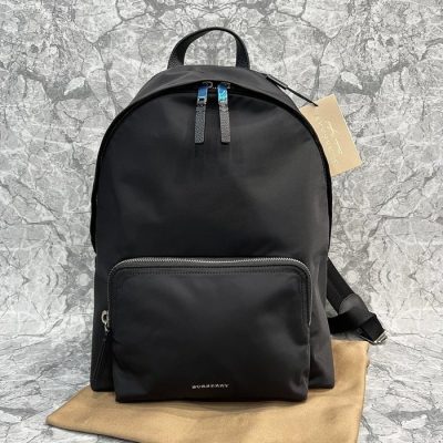 Burberry Nylon Abbeydale Backpack Black