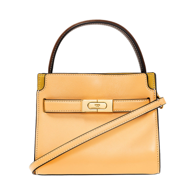 Tory Burch Lee Radziwill Petite Double Bag Jackfruit