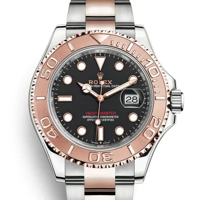 Rolex Yacht-Master 126621 NEW 2023 Black Rose Gold Steel 40 mm