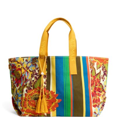 ALEMAIS Cotton Printed Charlie Tote Bag - Image 1