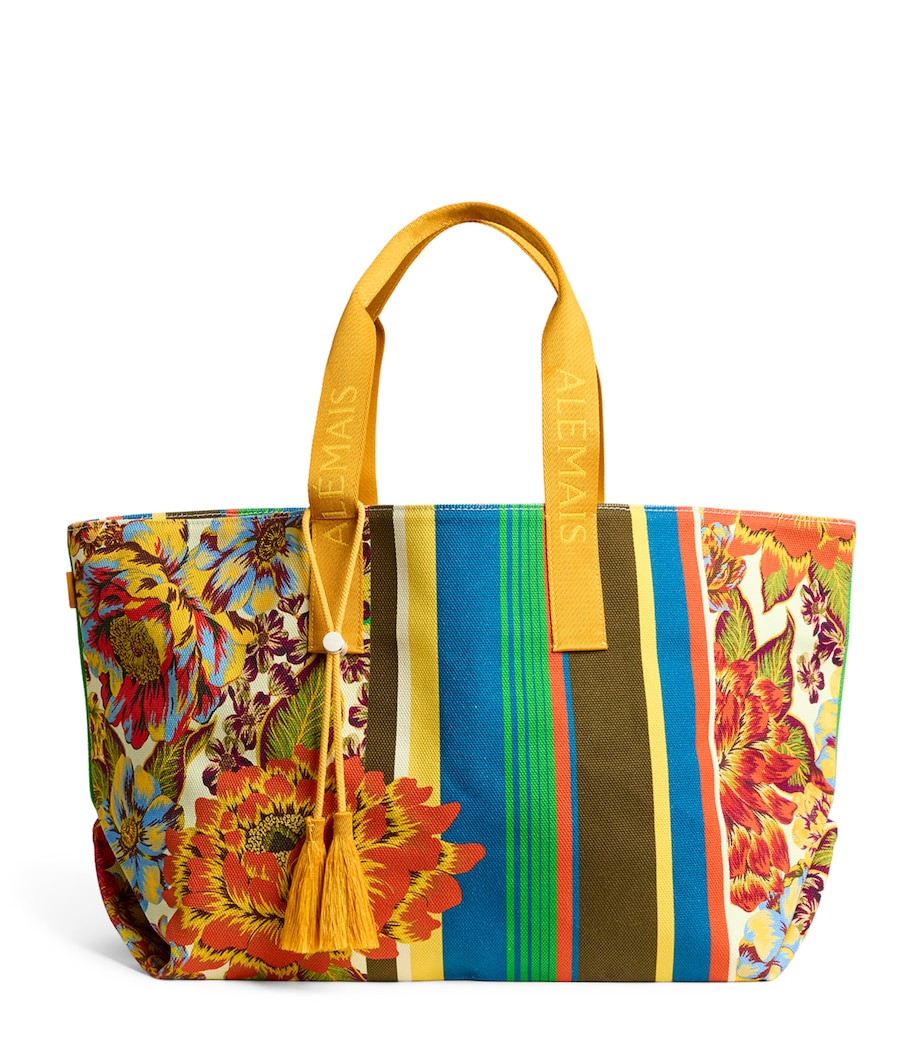 ALEMAIS Cotton Printed Charlie Tote Bag - Image 1