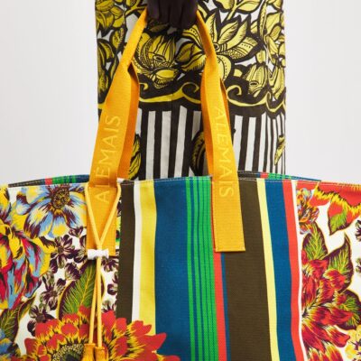 ALEMAIS Cotton Printed Charlie Tote Bag - Image 4