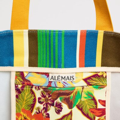 ALEMAIS Cotton Printed Charlie Tote Bag - Image 5
