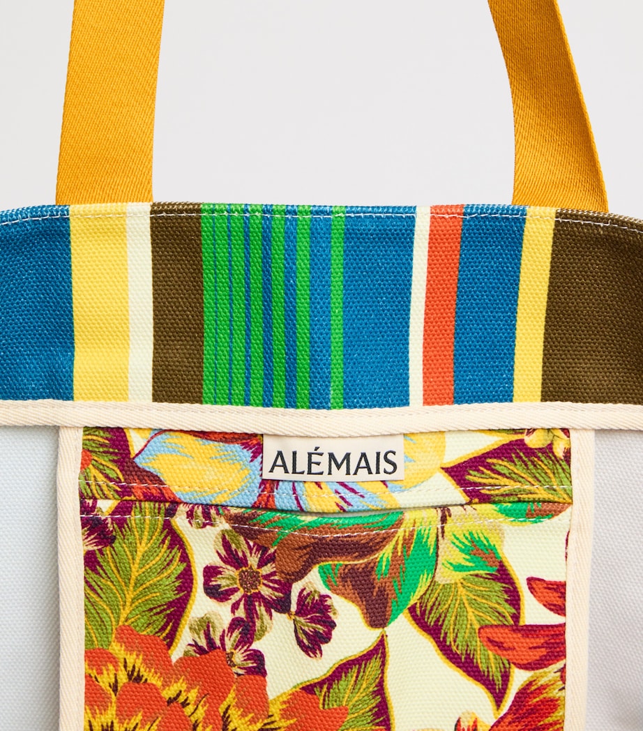 ALEMAIS Cotton Printed Charlie Tote Bag - Image 5