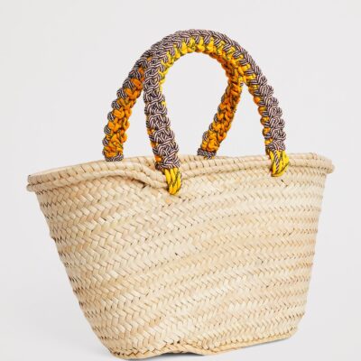 ALEMAIS Medium Woven Mona Basket Bag - Image 3