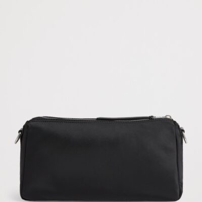 AMI Paris Canvas Marcel Messenger Bag - Image 3