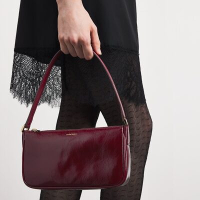 ANINE BING Mini Leather Elly Shoulder Bag - Image 5