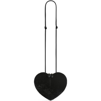 Alaïa Shearling Le Coeur Shoulder Bag - Image 1