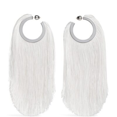 Alaïa Shearling Le Coeur Shoulder Bag - Image 4