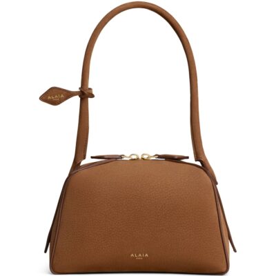 Alaïa Small Leather Le Bouledogue Shoulder Bag - Image 1