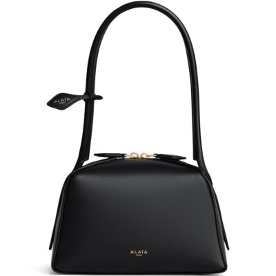Alaïa Small Leather Le Bouledogue Shoulder Bag - Image 1