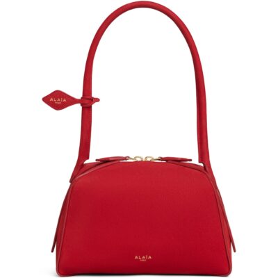 Alaïa Small Leather Le Bouledogue Shoulder Bag - Image 1