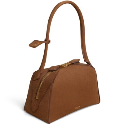 Alaïa Small Leather Le Bouledogue Shoulder Bag - Image 2