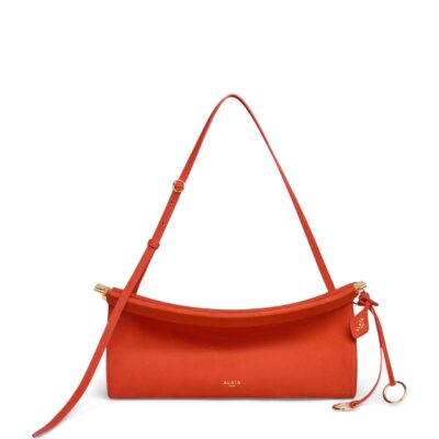 Alaïa Small Leather Le Click East West Shoulder Bag - Image 1