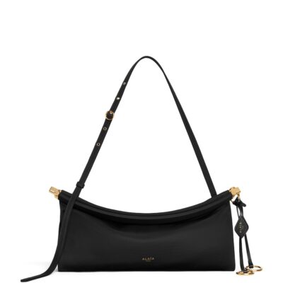 Alaïa Small Leather Le Click East West Shoulder Bag - Image 4