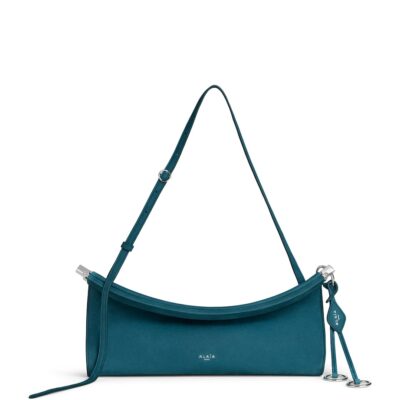Alaïa Small Nubuck Le Click East West Shoulder Bag - Image 1