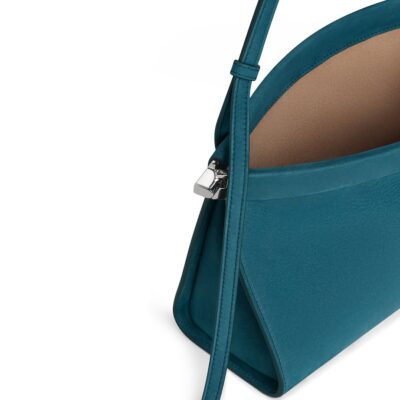 Alaïa Small Nubuck Le Click East West Shoulder Bag - Image 3
