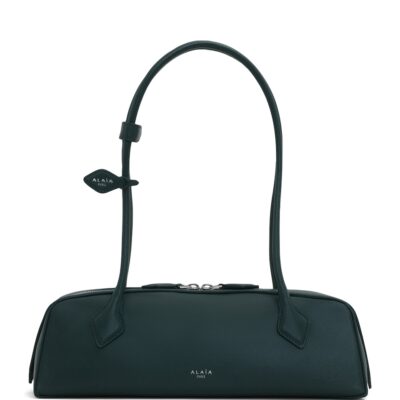 Alaïa Small Nubuck Le Click East West Shoulder Bag - Image 4
