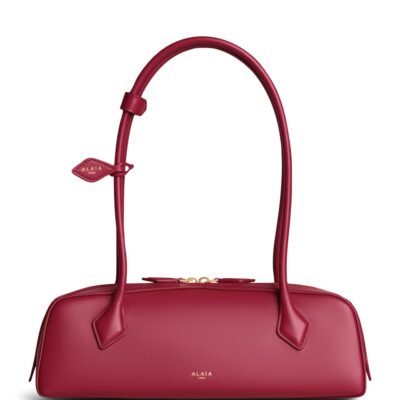 Alaïa Small Nubuck Le Click East West Shoulder Bag - Image 5