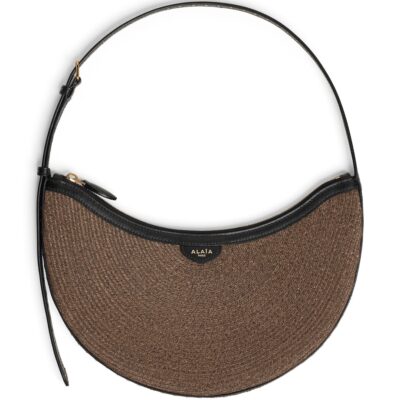 Alaïa Small One Piece Demi Lune Shoulder Bag - Image 1