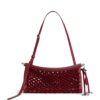 Alaïa Small Satin-Leather Le Click East West Shoulder Bag - Image 1