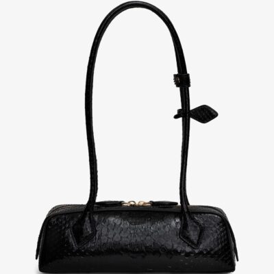 Alaïa Small Snakeskin Le Teckel Shoulder Bag - Image 2