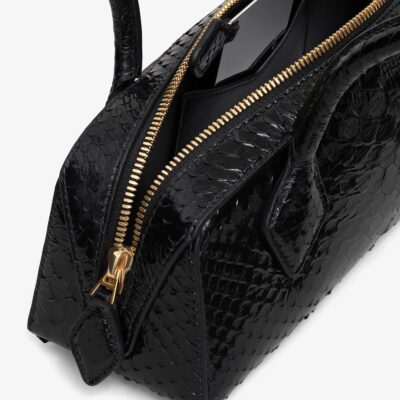 Alaïa Small Snakeskin Le Teckel Shoulder Bag - Image 4