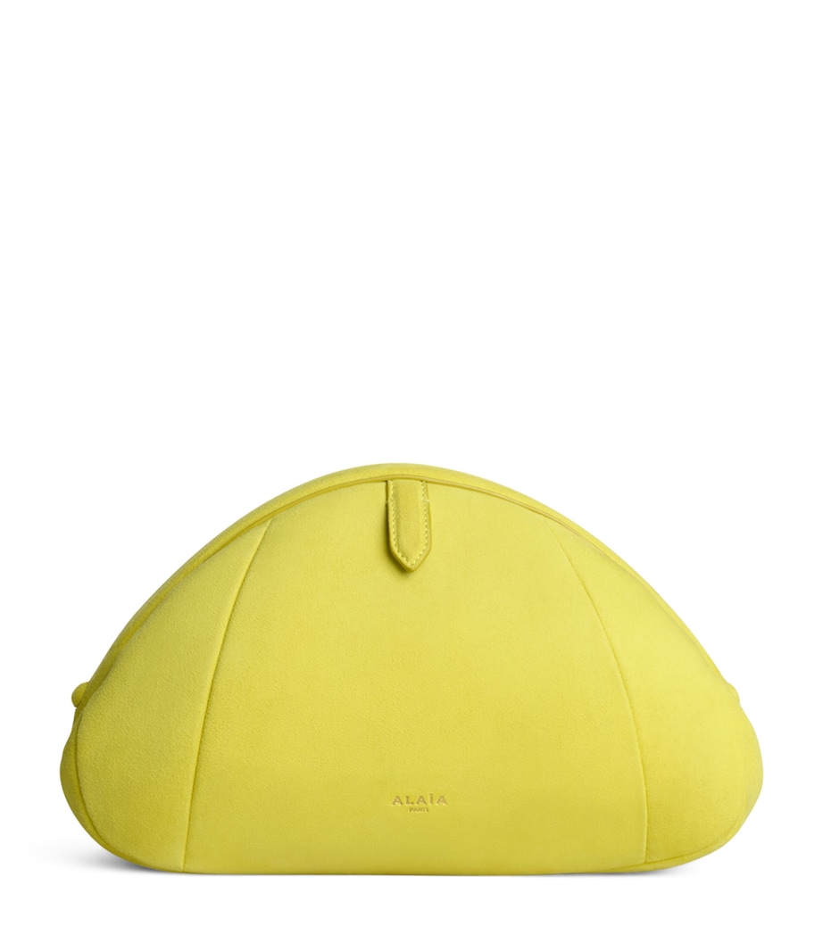 Alaïa Small Suede Purse Clutch Bag - Image 1