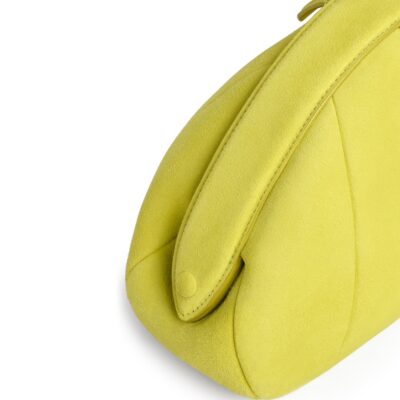 Alaïa Small Suede Purse Clutch Bag - Image 3