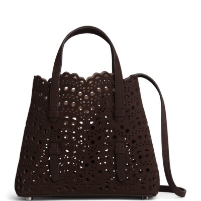 Alaïa Small Suede Purse Clutch Bag - Image 5