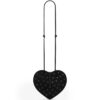 Alaïa Suede Embellished Le Coeur Shoulder Bag - Image 1