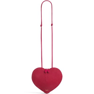 Alaïa Suede Le Coeur Shoulder Bag - Image 1