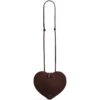 Alaïa Suede Le Coeur Shoulder Bag - Image 1