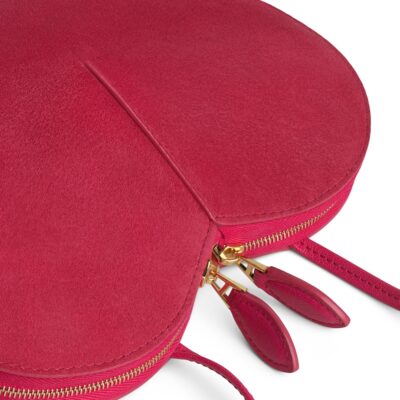 Alaïa Suede Le Coeur Shoulder Bag - Image 3