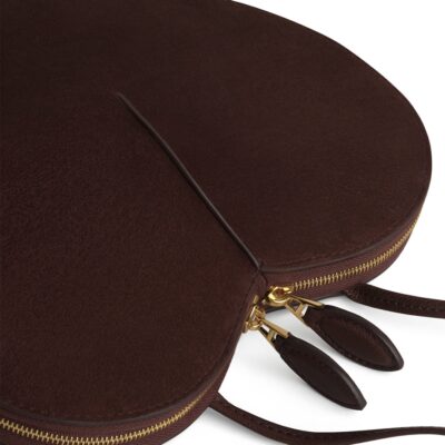 Alaïa Suede Le Coeur Shoulder Bag - Image 4