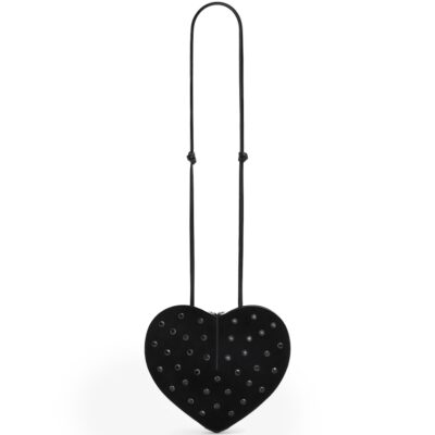 Alaïa Suede Le Coeur Shoulder Bag - Image 5