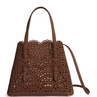 Alaïa Suede Le Mina Tote Bag - Image 1