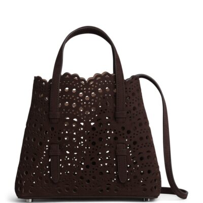 Alaïa Suede Le Mina Tote Bag - Image 1