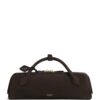 Alaïa Suede Le Teckel Clutch Bag - Image 1