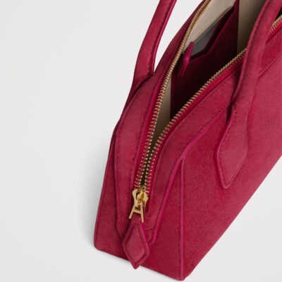 Alaïa Suede Le Teckel Clutch Bag - Image 3