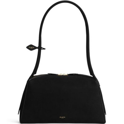 Alaïa Suede Le Teckel Clutch Bag - Image 4