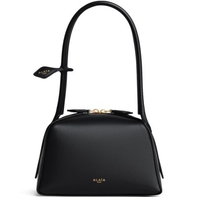 Alaïa Suede Le Teckel Clutch Bag - Image 5