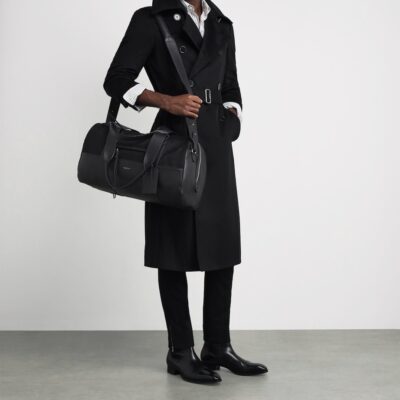 Alan Scott Deerskin Duffle Bag - Image 4