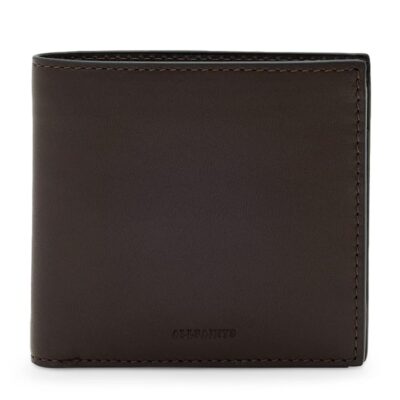 AllSaints Calfskin Delph Bifold Wallet - Image 1