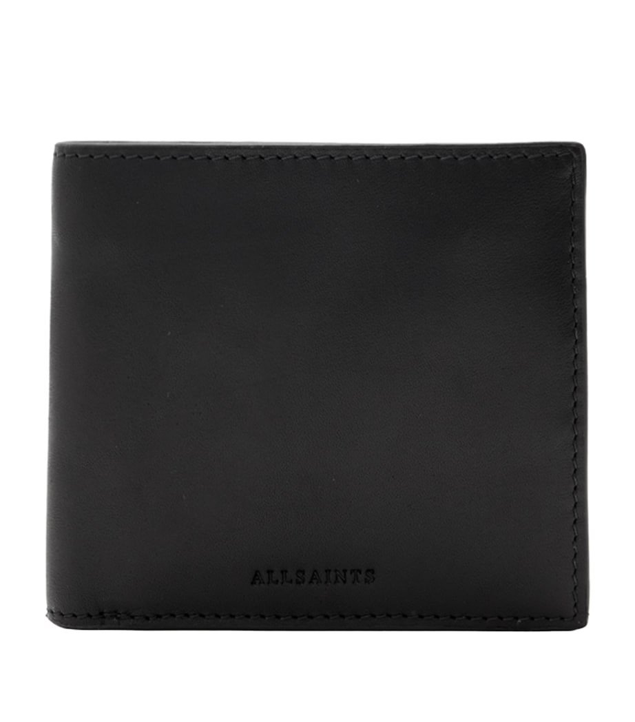AllSaints Calfskin Delph Bifold Wallet - Image 1